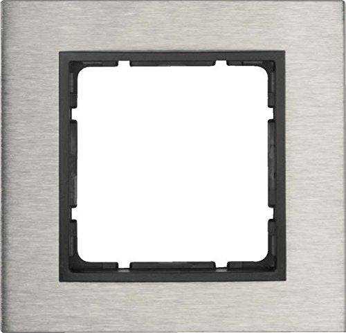 Berker 10113606 Rahmen 1fach B.7 Edelstahl/anthrazit Mesch Shop Berker 10113606 Rahmen 1fach B.7 Edelstahl/anthrazit Mesch Shop